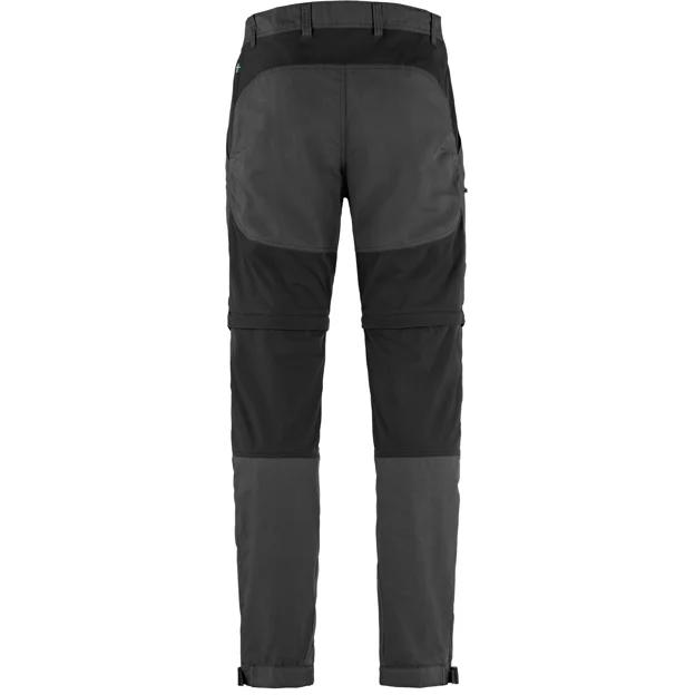 Fjällräven Abisko Lite Trekking Zip-off M Long Men’s Shorts & skirts Black, Grey Main Back 94705
