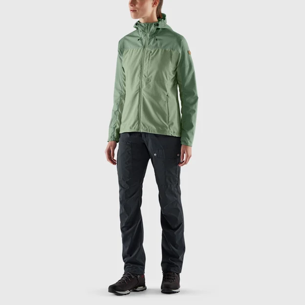 Fjällräven Abisko Midsummer Jacket W Women’s Wind jackets Model Model front 101294