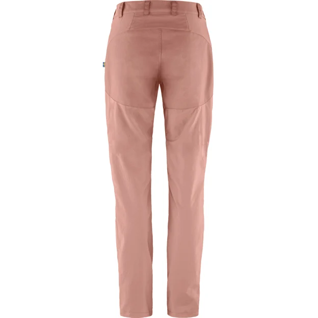 Fjällräven Abisko Midsummer Trs W Reg Women’s Trekking trousers Pink Main Back 81235
