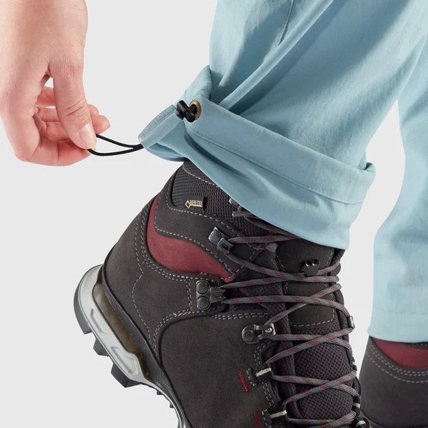 Fjällräven Abisko Midsummer Trs W Short Women’s Trekking trousers Detail Angle F 26191