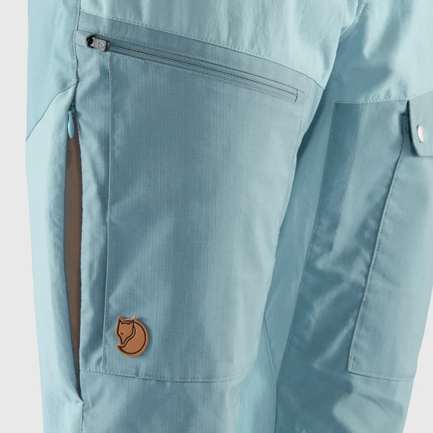 Fjällräven Abisko Midsummer Trs W Short Women’s Trekking trousers Detail Angle G 26192