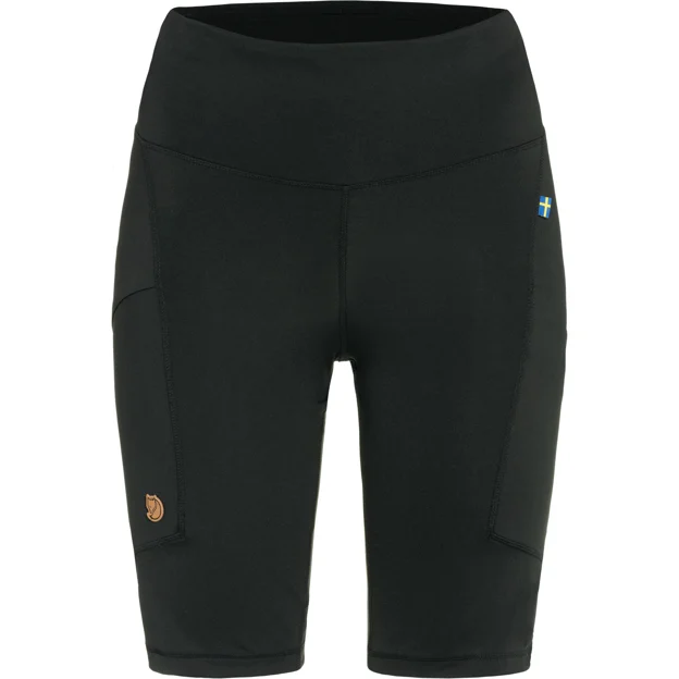 Fjällräven Abisko Short Tights W Women’s Shorts & skirts Black Main Front 59308