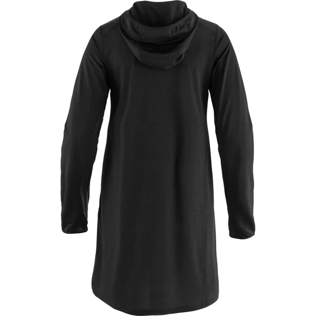 Fjällräven Abisko Sun-hoodie Dress W Women’s Dresses Black Main Back 88332