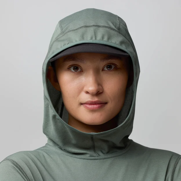 Fjällräven Abisko Sun-hoodie Dress W Women’s Dresses Model Angle J 89645