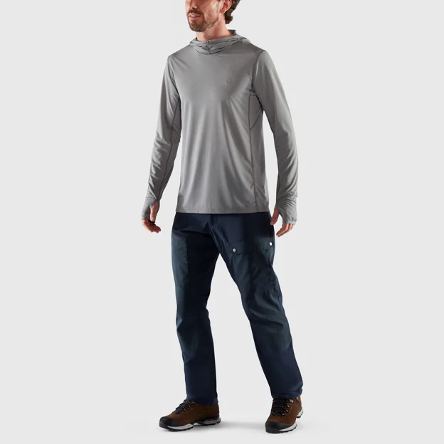 Fjällräven Abisko Sun-hoodie M Men’s Base layer tops Model Model front 26525