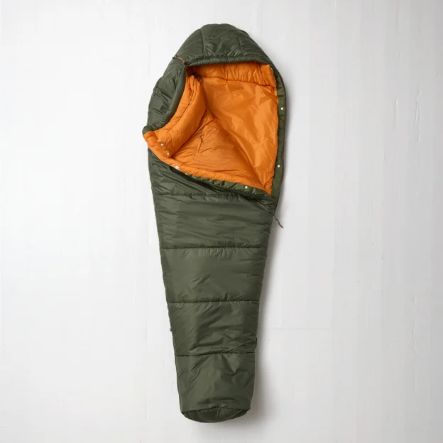 Fjällräven Abisko Three Seasons Regular Unisex Sleeping bags Brown, Green Main Angle F 88747