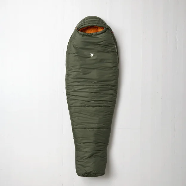 Fjällräven Abisko Three Seasons W Women’s Sleeping bags Brown, Green Main Front 84674