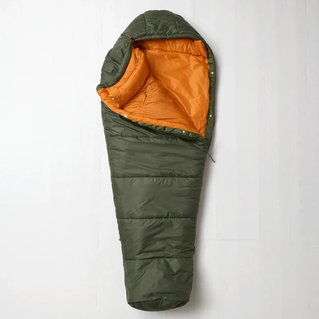 Fjällräven Abisko Three Seasons XL Unisex Sleeping bags Brown, Green Main Angle F 101178