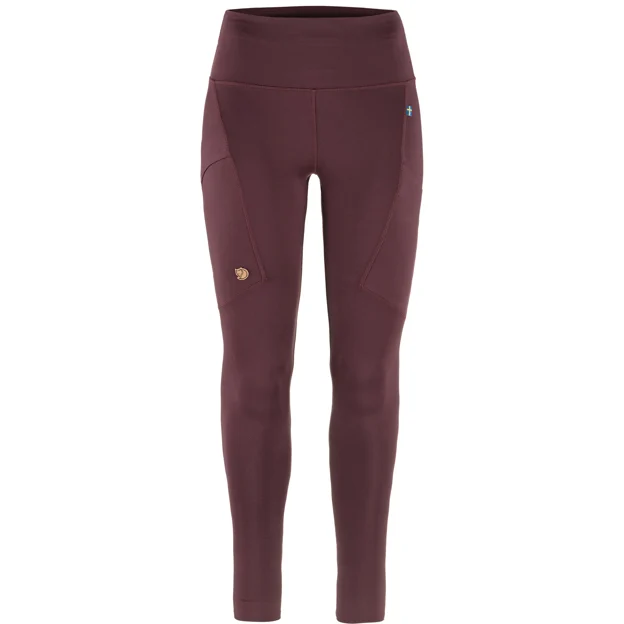 Fjällräven Abisko Tights W Women’s Trekking tights Red Main Front 73973