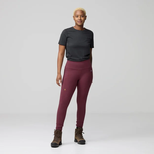 Fjällräven Abisko Tights W Women’s Trekking tights Model Model front 93359