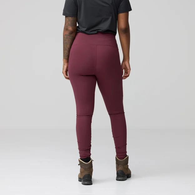 Fjällräven Abisko Tights W Women’s Trekking tights Model Model back 93360