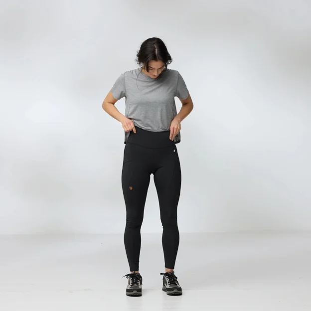 Fjällräven Abisko Tights W Women’s Trekking tights Model Angle J 93450