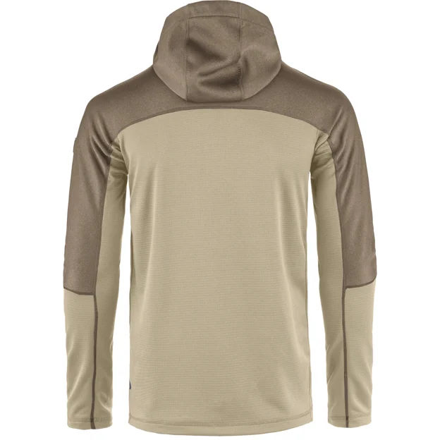 Fjällräven Abisko Trail Fleece M Men’s Fleeces Brown, Beige Main Back 101324