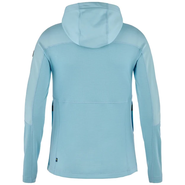 Fjällräven Abisko Trail Fleece W Women’s Fleeces Blue Main Back 121705