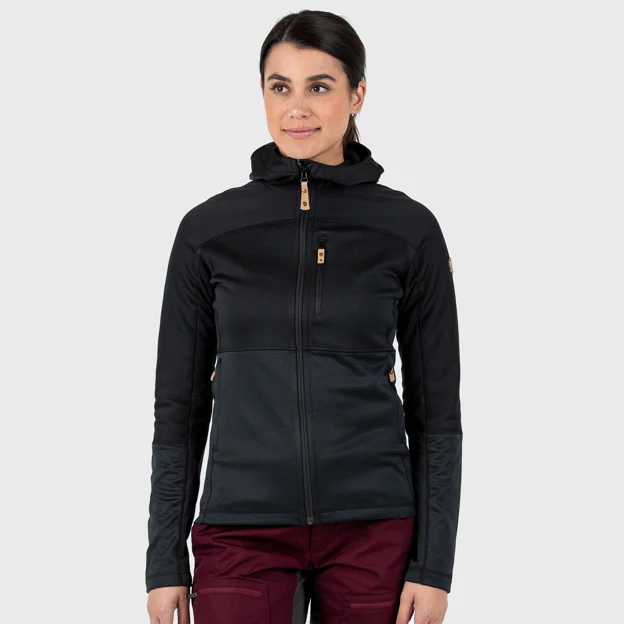 Fjällräven Abisko Trail Fleece W Women’s Fleeces Model Model front 44520