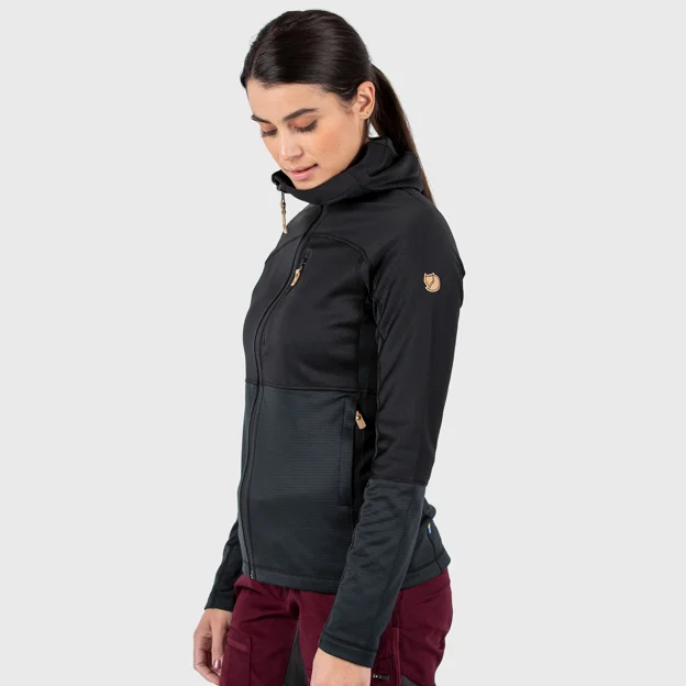 Fjällräven Abisko Trail Fleece W Women’s Fleeces Model Model back 44521