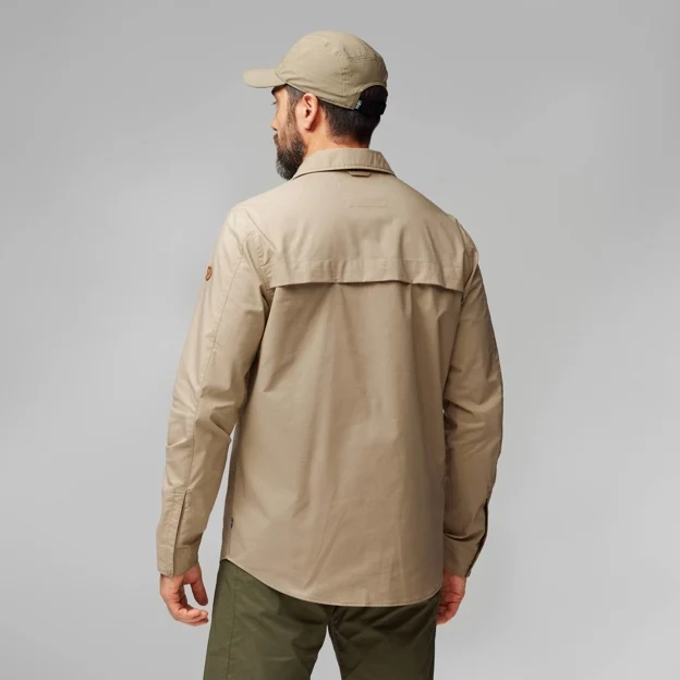 Fjällräven Abisko Trail Shirt LS M Men’s Shirts Model Model back 82085