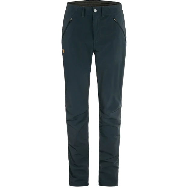 Fjällräven Abisko Trail Stretch Trousers W Women’s Trekking trousers Blue Main Front 59489