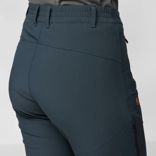 Fjällräven Abisko Trail Stretch Trousers W Women’s Trekking trousers Detail Angle G 66635