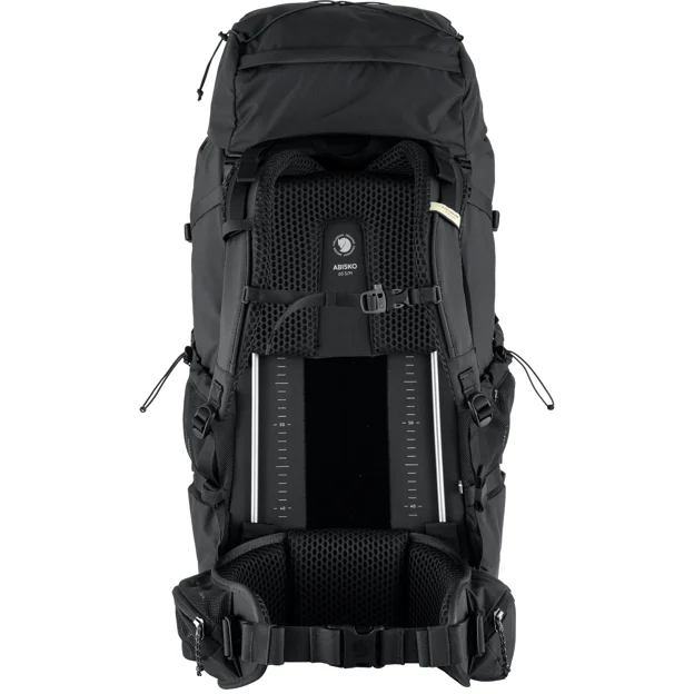Fjällräven Abisko Trek 65 S/M Unisex Trekking backpacks Black Main Back 83590