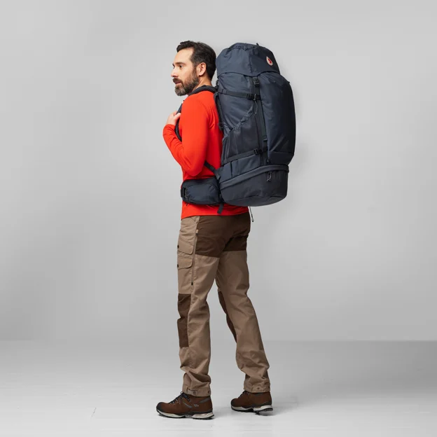 Fjällräven Abisko Trek 65 S/M Unisex Trekking backpacks Model Model front 82775