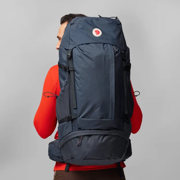 Fjällräven Abisko Trek 65 S/M Unisex Trekking backpacks Model Model back 82777