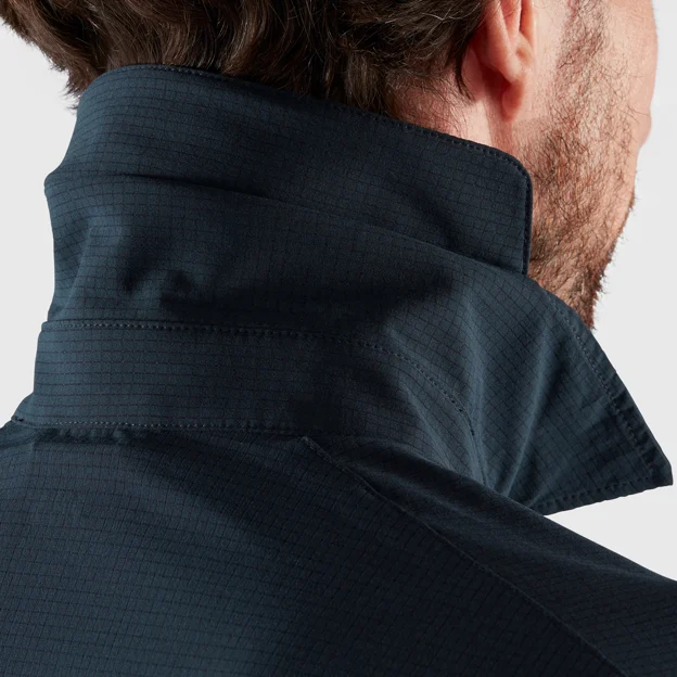 Fjällräven Abisko Trekking Shirt M Men’s Shirts Detail Angle F 26092