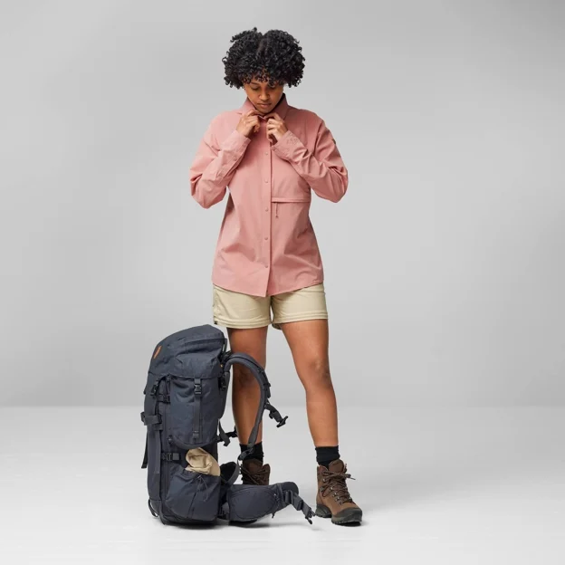 Fjällräven Abisko Trekking Shirt W Women’s Shirts Model Model front 82106
