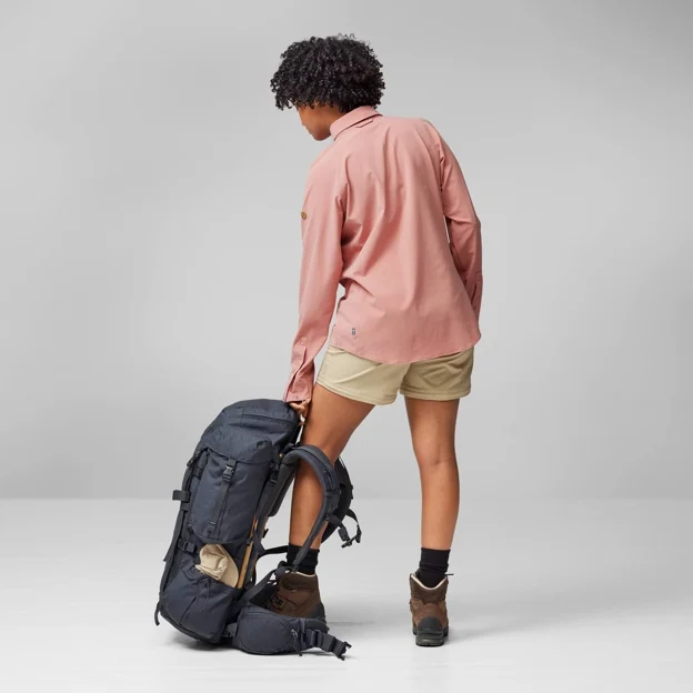 Fjällräven Abisko Trekking Shirt W Women’s Shirts Model Model back 82107