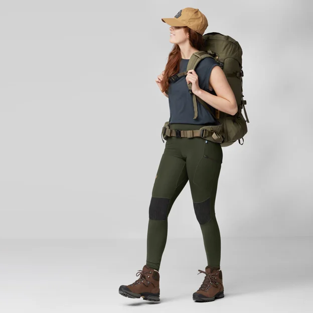 Fjällräven Abisko Trekking Tights HD W Women’s Trekking tights Model Model side 66640