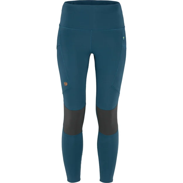 Fjällräven Abisko Trekking Tights Pro W Women’s Trekking tights Grey, Blue Main Front 50560