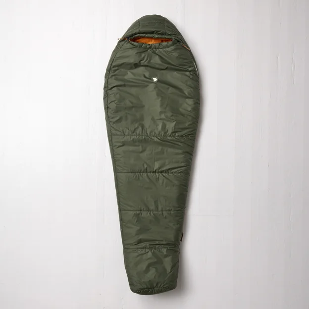 Fjällräven Abisko Two Seasons Long Unisex Sleeping bags Brown, Green Main Front 84669