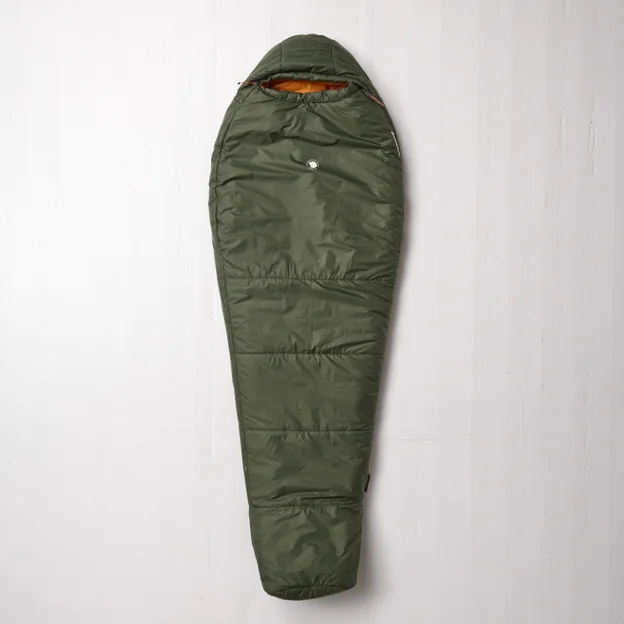 Fjällräven Abisko Two Seasons Regular Unisex Sleeping bags Brown, Green Main Front 84670