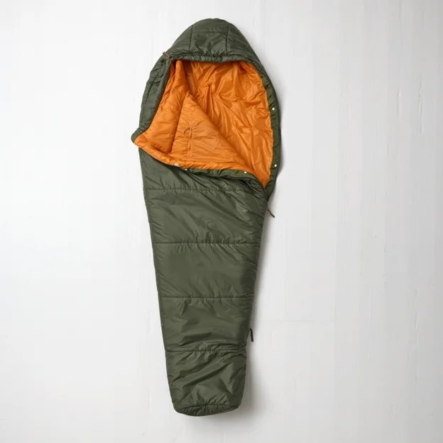 Fjällräven Abisko Two Seasons Regular Unisex Sleeping bags Brown, Green Main Angle F 88750