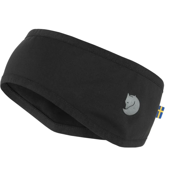 Fjällräven Abisko Värm Headband Unisex Caps, hats & beanies Black Main Front 56302