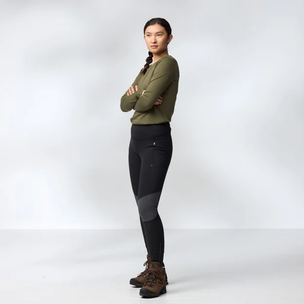 Fjällräven Abisko Värm Trekking Tights W Women’s Trekking tights Model Model side 86108
