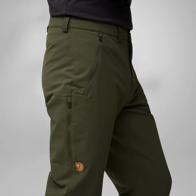 Fjällräven Abisko Winter Stretch Trousers M Men’s Insulated trousers Model Angle F 85331