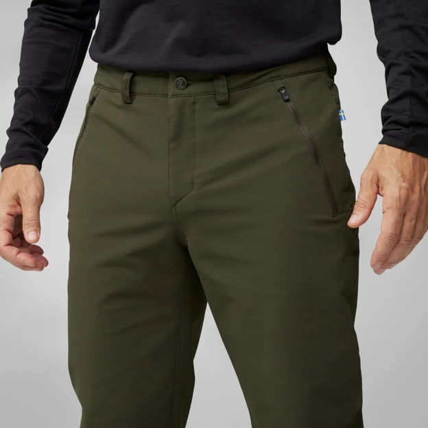 Fjällräven Abisko Winter Stretch Trousers M Men’s Insulated trousers Model Angle H 85333