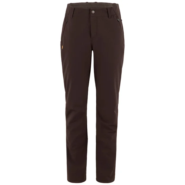 Fjällräven Abisko Winter Stretch Trousers W Women’s Insulated trousers Brown, Purple Main Front 104536
