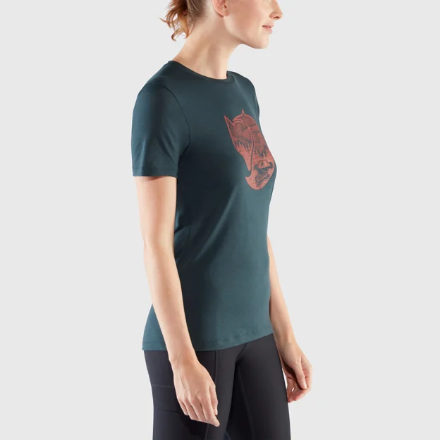 Fjällräven Abisko Wool Fox SS W Women’s Base layer tops Model Model side 43648