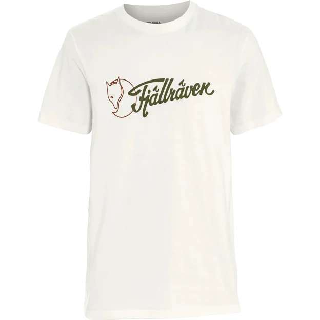 Fjällräven Archive Logo T-Shirt M Men’s T-shirts & tank tops White Main Front 100960