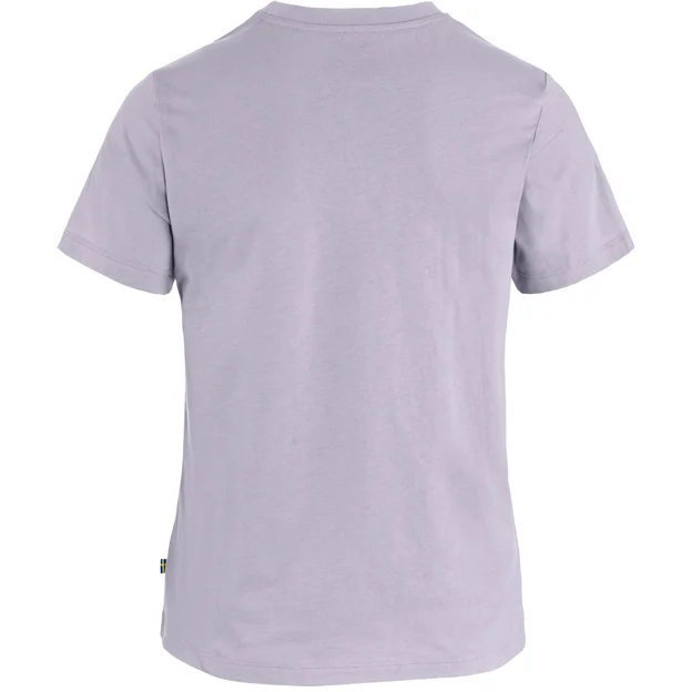 Fjällräven Archive Logo T-shirt W Women’s T-shirts & tank tops Purple Main Back 100671
