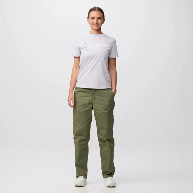 Fjällräven Archive Logo T-shirt W Women’s T-shirts & tank tops Model Angle F 100000