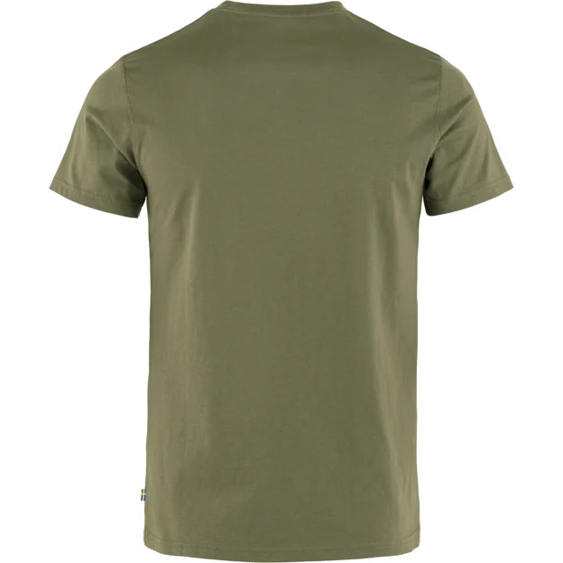 Fjällräven Arctic Fox T-shirt M Men’s T-shirts & tank tops Green Main Back 80563