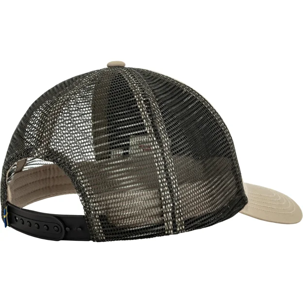 Fjällräven Badge Långtradarkeps Unisex Caps, hats & beanies Beige Main Back 100091