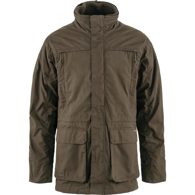 Fjällräven Barents 3 in 1 Hydratic Jacket M Men’s Hunting jackets Brown, Green Main Front 79872