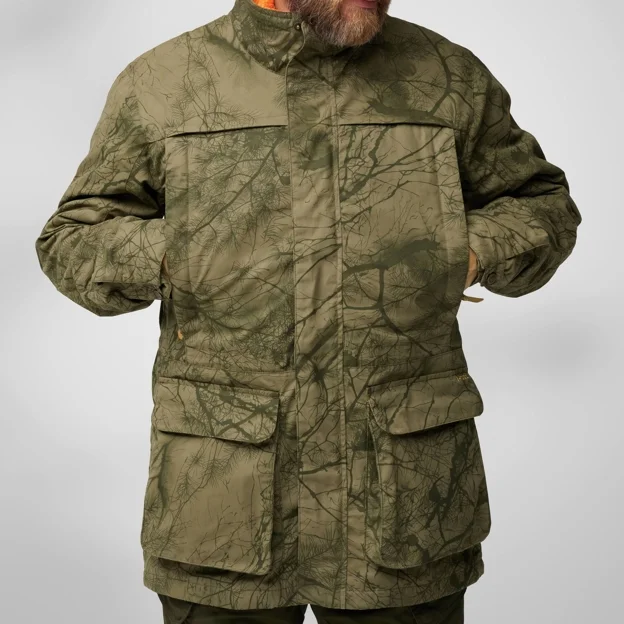 Fjällräven Barents 3 in 1 Hydratic Jacket M Men’s Hunting jackets Model Angle G 85341