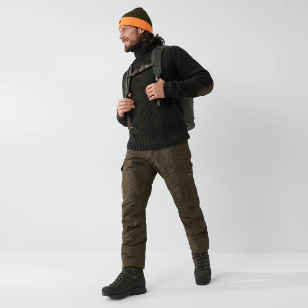 Fjällräven Barents Pro Hydratic Trs M Men’s Hunting trousers Model Model front 60122