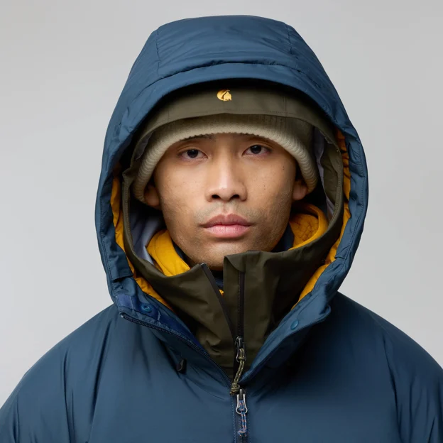Fjällräven Bergtagen 130 Insulation Jkt M Men’s Mountaineering jackets Model Angle J 94363