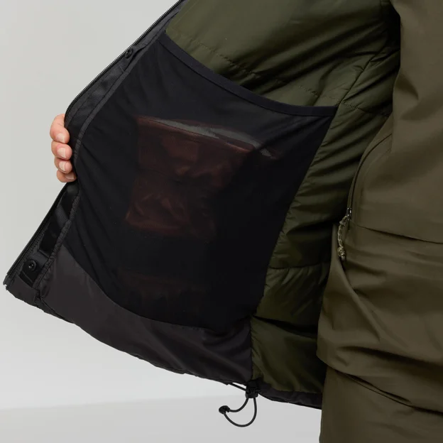 Fjällräven Bergtagen 130 Insulation Jkt W Women’s Mountaineering jackets Model Angle P 94250